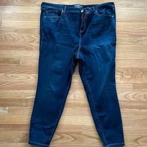 Torrid dark wash midfit super skinny jeans size 24R